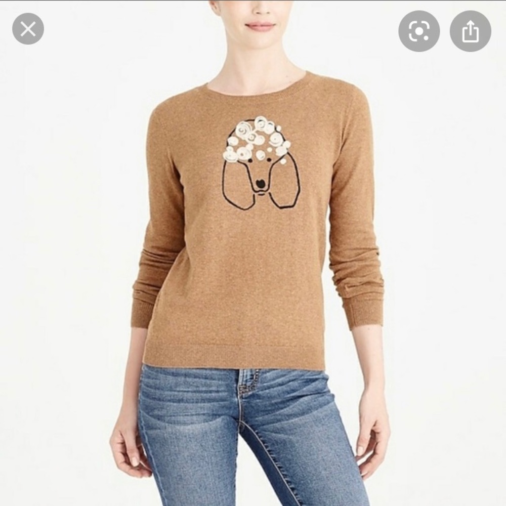 Jcrew Poodle Sweater